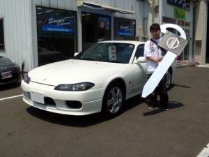 日産 シルビア 2.0スペックRのご納車おめでとうございます。